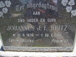 BRITZ Johannes J.F. 1876-1961