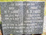LUBBE W.F. 1896-1959 & C.A. 1901-1929