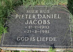 JACOBS Pieter Daniel 1910-1981
