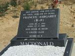 MACDONALD Frances Margaret 1951-2004