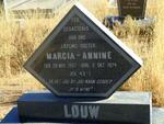 LOUW Marcia-Annine 1957-1974