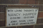 HARPER Nancy 1910-1994