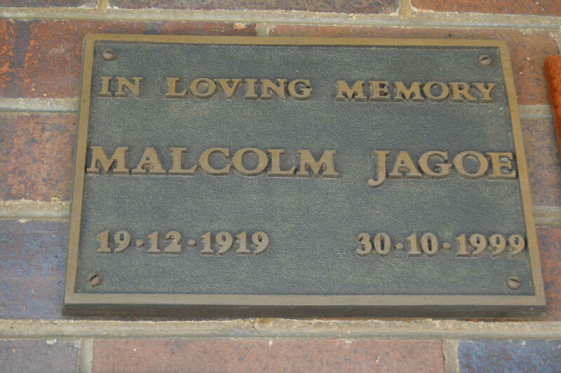 JAGOE Malcolm 1919-1999