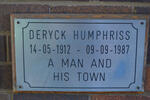 HUMPHRISS Deryck 1912-1987