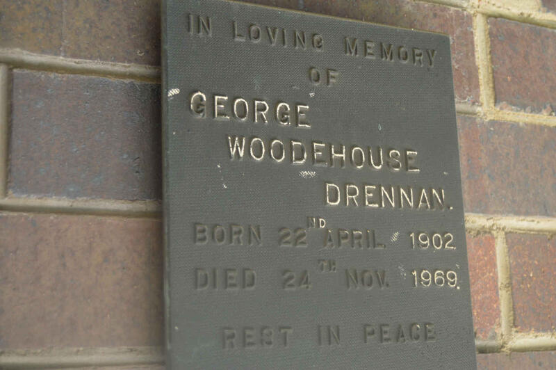 DRENNAN George Woodehouse 1902-1969
