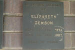 DENSON Elizabeth 1884-1967