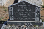 WYK Schalk W.J., van 1892-1972 & Hester G. VISAGIE 1893-1968