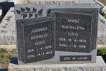 GOUS Andries Hermias 1876-1970 & Maria Magdalena 1879-1966