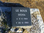 ROUX Sylvia, le 1960-1960