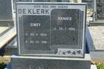 KLERK Simey, de 1924-1981 & Hannie 1926-