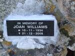 WILLIAMS Joan 1934-2008