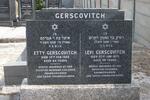 GERSCOVITCH Levi -1973 & Etty -1968