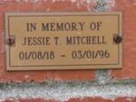 MITCHELL Jessie T. 1918-1996