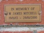 MITCHELL M. James 1913-2000