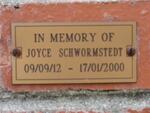 SCHWORMSTEDT Joyce 1912-2000