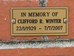 WINTER Clifford R. 1929-2007