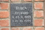 AYLWARD Ruben 1938-1984