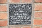 CLARKE R. 1914-1991 & Corrie 1923-1993