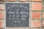 BRITO John, de 1905-1987