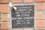 COMBRINCK Ann Cecilia Wilhelmina 1912-1994