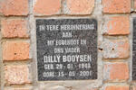 BOOYSEN Dilly 1948-2001