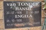 TONDER Hansie, van 1936-2007 & Engela 1938-