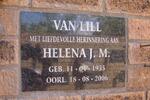 LILL Helena J.M., van 1935-2006