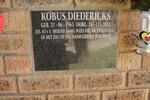 DIEDERICKS Kobus 1963-2013