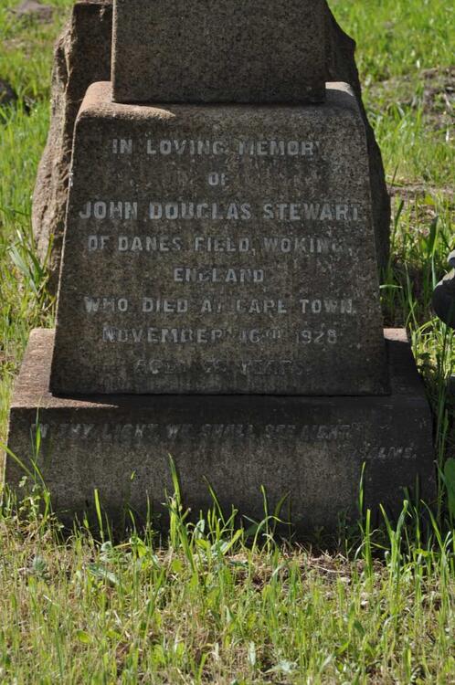 STEWART John Douglas -1928