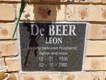 BEER Leon, de 1936-1990