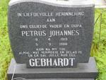 GEBHARDT Petrus Johannes 1919-1986