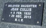 CULLIS Jean 1930-2015
