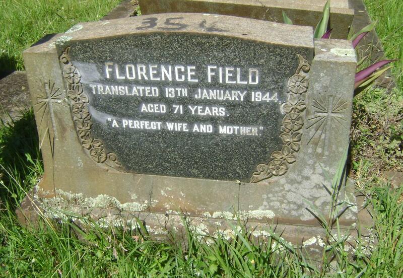 FIELD Florence -1944