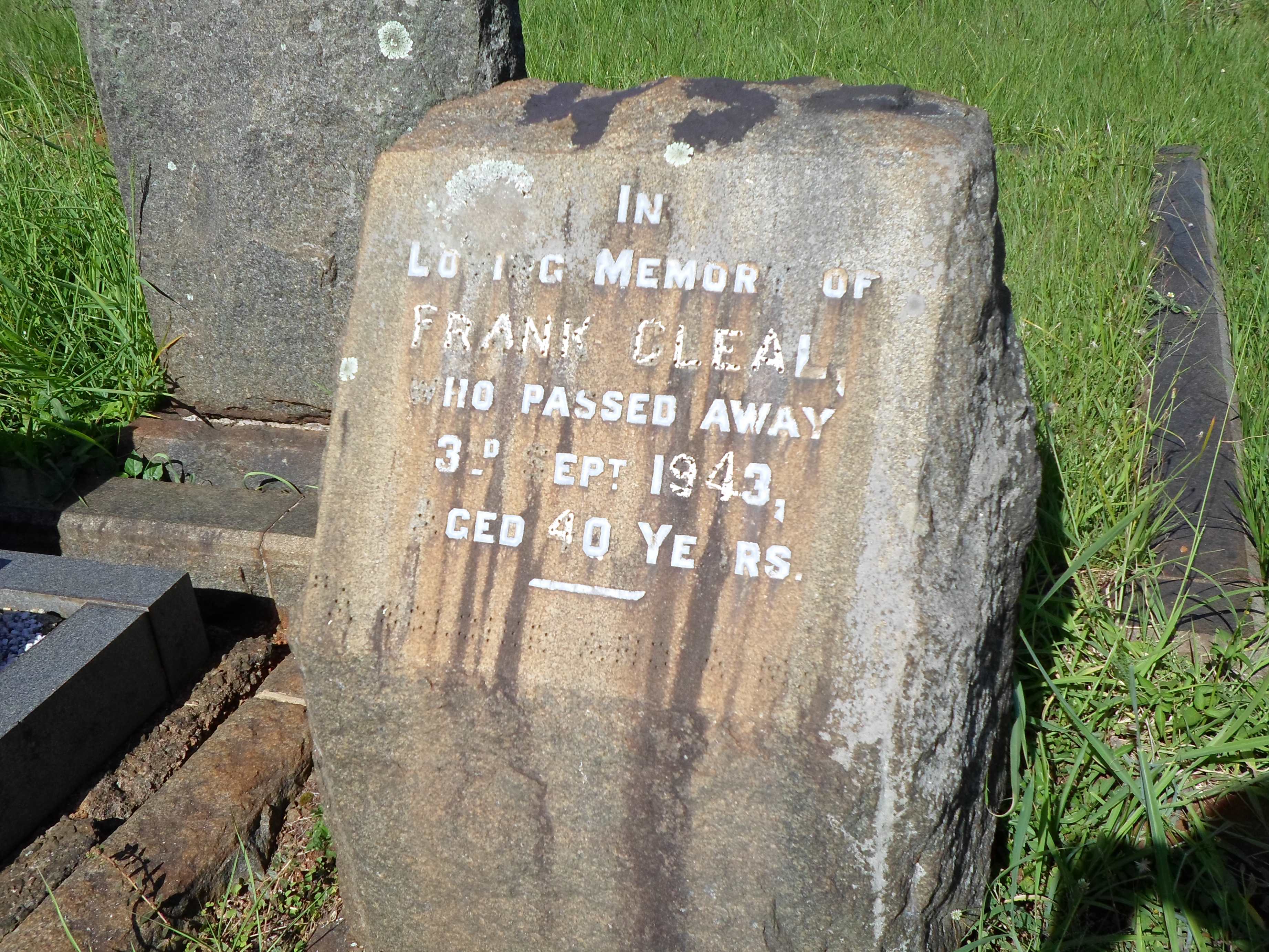 CLEAL Frank -1943