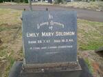 SOLOMON Emily Mary 1867-1944
