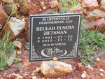 ZIETSMAN Beulah Elseba 1941-2015