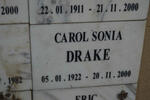 DRAKE Carol Sonia 1922-2000