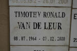 LEUR Timothy Ronald, van de 1964-2000