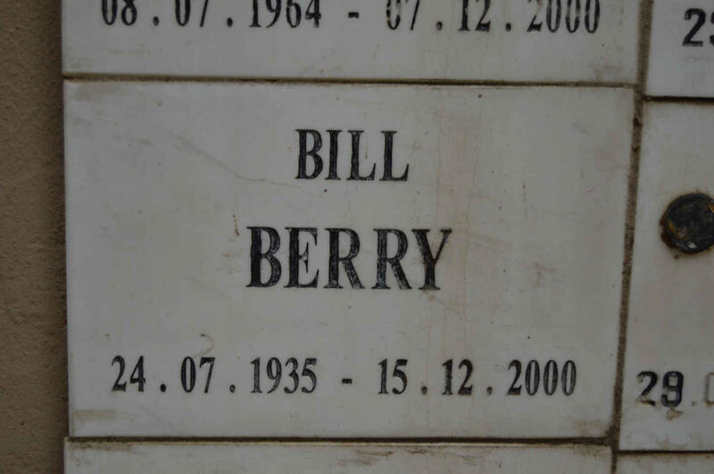 BERRY Bill 1935-2000
