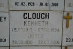 CLOUGH Kenneth 1917-1984 & Joyce 1920-2000