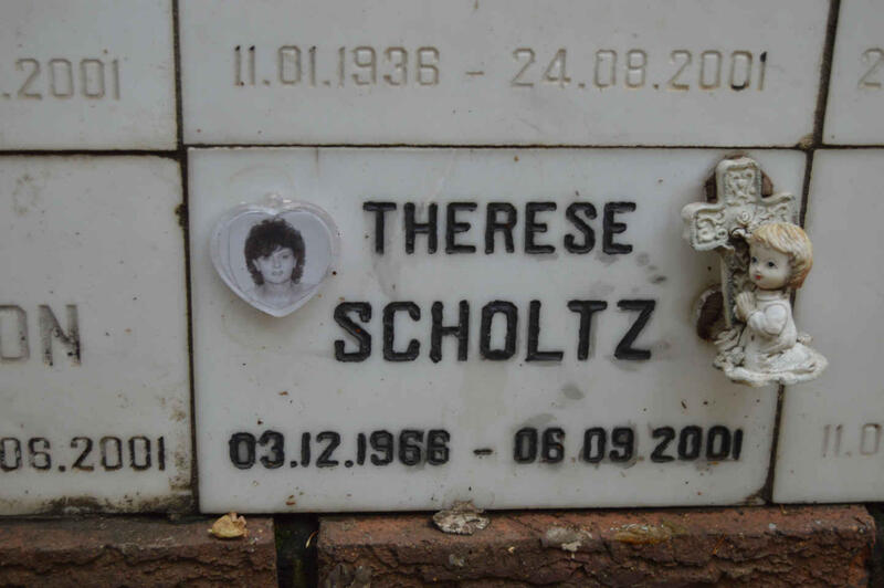 SCHOLTZ Therese 1966-2001