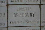 BRADBURY Loretta 1947-2001