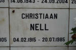 NELL Christiaan 1915-1985