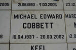 COBBETT Michael Edward 1937-2002