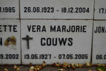 GOUWS Vera Marjorie 1927-2005