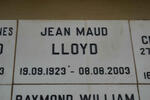 LLOYD Jean Maud 1923-2003