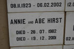 HIRST Abe -2001 &  Annie -1982