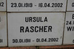 RASCHER Ursula 1911-2002