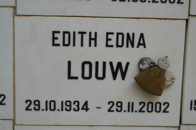 LOUW Edith Edna 1934-2002