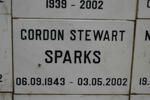 SPARKS Gordon Stewart 1943-2002